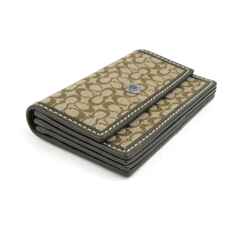 Coach signature khaki